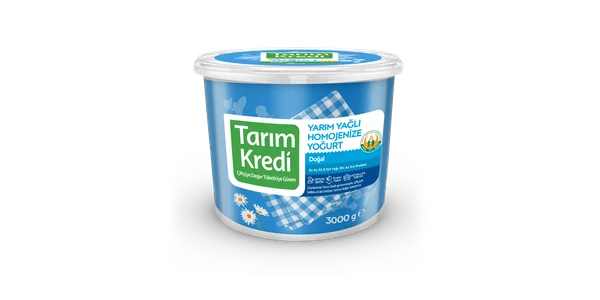 TKS YARIM YAĞLI YOĞURT 3000 G